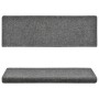 Stair mat 15 pcs light gray punched fabric 65x21x4cm by vidaXL, Stair mats - Ref: Foro24-134564, Price: 38,01 €, Discount: %