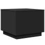 Coffee table with LED lights black 50x50x40 cm by vidaXL, Coffee table - Ref: Foro24-839869, Price: 62,75 €, Discount: %