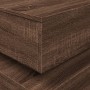 Coffee table with LED lights oak brown 50x50x40 cm by vidaXL, Coffee table - Ref: Foro24-839860, Price: 76,11 €, Discount: %