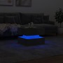 Mesa de centro con luces LED gris hormigón 50x50x40 cm de vidaXL, Mesas de centro - Ref: Foro24-839857, Precio: 76,28 €, Desc...