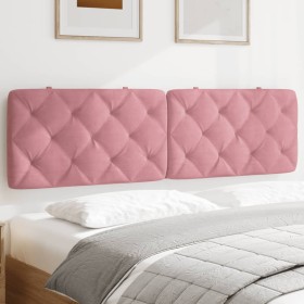 Pink velvet padded bed headboard 180 cm by vidaXL, Headboards and footboards - Ref: Foro24-374744, Price: 75,73 €, Discount: %