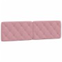 Pink velvet padded bed headboard 180 cm by vidaXL, Headboards and footboards - Ref: Foro24-374744, Price: 76,45 €, Discount: %