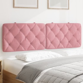 Cabecero de cama acolchado terciopelo rosa 160 cm de vidaXL, Cabeceros y pies de cama - Ref: Foro24-374738, Precio: 71,31 €, ...