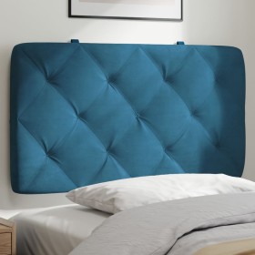 Blaues, samtgepolstertes Bettkopfteil, 80 cm von vidaXL, Kopf- und Fußteile - Ref: Foro24-374706, Preis: 44,99 €, Rabatt: %