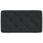 Black velvet padded headboard 80 cm by vidaXL, Headboards and footboards - Ref: Foro24-374704, Price: 44,99 €, Discount: %