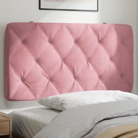 Cabecero de cama acolchado terciopelo rosa 100 cm de vidaXL, Cabeceros y pies de cama - Ref: Foro24-374719, Precio: 51,99 €, ...