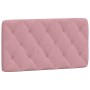 Pink velvet padded bed headboard 100 cm by vidaXL, Headboards and footboards - Ref: Foro24-374719, Price: 51,99 €, Discount: %