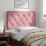 Pink velvet padded bed headboard 100 cm by vidaXL, Headboards and footboards - Ref: Foro24-374719, Price: 51,99 €, Discount: %