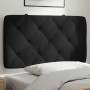 Black velvet padded headboard 90 cm by vidaXL, Headboards and footboards - Ref: Foro24-374710, Price: 41,37 €, Discount: %