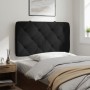 Black velvet padded headboard 90 cm by vidaXL, Headboards and footboards - Ref: Foro24-374710, Price: 41,99 €, Discount: %