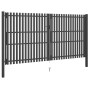 Anthracite gray steel garden fence gate 4x2.5 cm by vidaXL, garden gates - Ref: Foro24-146338, Price: 916,71 €, Discount: %