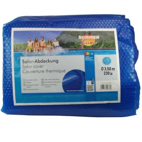 Summer Fun Round PE summer pool solar cover blue 350cm by Summer Fun, Pool covers - Ref: Foro24-428932, Price: 52,99 €, Disco...