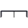 Garden bench black PS board 180 cm by vidaXL, garden benches - Ref: Foro24-49493, Price: 146,80 €, Discount: %