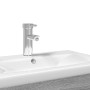 Mueble de baño con lavabo integrado gris Sonoma de vidaXL, Tocadores de baño - Ref: Foro24-3278774, Precio: 203,03 €, Descuen...