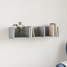 Concrete gray engineering wood wall furniture 75x18x16.5 cm by vidaXL, Shelves and shelves - Ref: Foro24-840435, Price: 23,12...