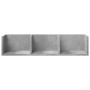 Concrete gray engineering wood wall furniture 75x18x16.5 cm by vidaXL, Shelves and shelves - Ref: Foro24-840435, Price: 23,12...