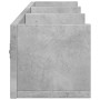 Concrete gray engineering wood wall furniture 75x18x16.5 cm by vidaXL, Shelves and shelves - Ref: Foro24-840435, Price: 23,12...