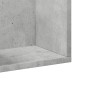 Concrete gray engineering wood wall furniture 75x18x16.5 cm by vidaXL, Shelves and shelves - Ref: Foro24-840435, Price: 23,12...