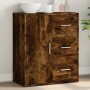 Smoked oak engineered wood sideboard 60x31x70 cm by vidaXL, Sideboards - Ref: Foro24-840475, Price: 78,01 €, Discount: %