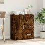 Smoked oak engineered wood sideboard 60x31x70 cm by vidaXL, Sideboards - Ref: Foro24-840475, Price: 78,01 €, Discount: %