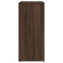 Oak brown engineered wood sideboard 60x31x70 cm by vidaXL, Sideboards - Ref: Foro24-840477, Price: 80,44 €, Discount: %