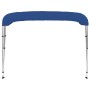 Blue 3-arch Bimini awning 183x196x137 cm by vidaXL, Boat storage covers - Ref: Foro24-92366, Price: 173,76 €, Discount: %