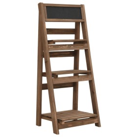 3-tier plant stand and solid fir wood slate by vidaXL, Pot stands - Ref: Foro24-49382, Price: 50,30 €, Discount: %