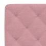 Pink velvet bed frame with headboard 80x200 cm by vidaXL, Beds and slatted bases - Ref: Foro24-3207892, Price: 179,65 €, Disc...