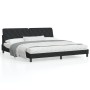 Estructura de cama con cabecero de terciopelo negro 200x200 cm de vidaXL, Camas y somieres - Ref: Foro24-3207943, Precio: 260...