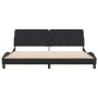 Estructura de cama con cabecero de terciopelo negro 200x200 cm de vidaXL, Camas y somieres - Ref: Foro24-3207943, Precio: 260...