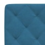 Bed with blue velvet mattress 90x200 cm by vidaXL, Beds and slatted bases - Ref: Foro24-3208638, Price: 277,99 €, Discount: %