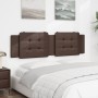 Brown synthetic leather padded bed headboard 180 cm by vidaXL, Headboards and footboards - Ref: Foro24-374875, Price: 42,52 €...