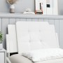 White synthetic leather padded bed headboard 90 cm by vidaXL, Headboards and footboards - Ref: Foro24-374837, Price: 28,99 €,...