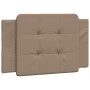 Cappuccino synthetic leather padded bed headboard 90 cm by vidaXL, Headboards and footboards - Ref: Foro24-374840, Price: 28,...