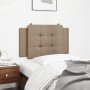 Cappuccino synthetic leather padded bed headboard 90 cm by vidaXL, Headboards and footboards - Ref: Foro24-374840, Price: 28,...