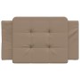 Cappuccino synthetic leather padded bed headboard 90 cm by vidaXL, Headboards and footboards - Ref: Foro24-374840, Price: 28,...