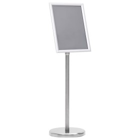 A4-Aluminiumlegierungs-Plakatständer in Silber von vidaXL, Zähler - Ref: Foro24-51209, Preis: 28,99 €, Rabatt: %