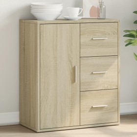 Sonoma Oak Engineered Wood Sideboard 60x31x70 cm by vidaXL, Sideboards - Ref: Foro24-840480, Price: 83,70 €, Discount: %