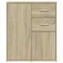 Sonoma Oak Engineered Wood Sideboard 60x31x70 cm by vidaXL, Sideboards - Ref: Foro24-840480, Price: 83,70 €, Discount: %