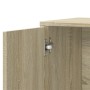 Aparador de madera de ingeniería roble Sonoma 60x31x70 cm de vidaXL, Aparadores - Ref: Foro24-840480, Precio: 83,70 €, Descue...