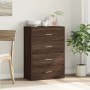 Brown oak engineered wood sideboard 60x31x84 cm by vidaXL, Sideboards - Ref: Foro24-840505, Price: 88,49 €, Discount: %