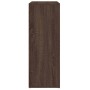 Aparador de madera de ingeniería roble marrón 60x31x84 cm de vidaXL, Aparadores - Ref: Foro24-840505, Precio: 88,49 €, Descue...