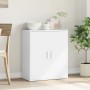 White engineered wood sideboard 79x38x80 cm by vidaXL, Sideboards - Ref: Foro24-840513, Price: 106,32 €, Discount: %