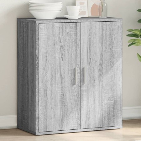 Sonoma gray engineered wood sideboard 79x38x80 cm by vidaXL, Sideboards - Ref: Foro24-840518, Price: 91,39 €, Discount: %