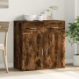 Sideboard aus geräuchertem Eichenholzwerkstoff, 79 x 38 x 80 cm von vidaXL, Sideboards - Ref: Foro24-840524, Preis: 94,15 €, ...