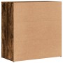 Aparador de madera de ingeniería roble ahumado 79x38x80 cm de vidaXL, Aparadores - Ref: Foro24-840524, Precio: 94,15 €, Descu...