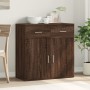 Eichenbraunes Sideboard aus Holzwerkstoff, 79 x 38 x 80 cm von vidaXL, Sideboards - Ref: Foro24-840526, Preis: 97,14 €, Rabat...