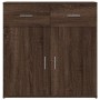 Aparador de madera de ingeniería marrón roble 79x38x80 cm de vidaXL, Aparadores - Ref: Foro24-840526, Precio: 100,42 €, Descu...