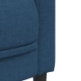 3-teilige Sofagarnitur aus blauem Stoff von vidaXL, Sofas - Ref: Foro24-3209235, Preis: 720,99 €, Rabatt: %