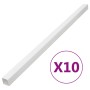 PVC-Kabelkanäle 100x40 mm 10 m von vidaXL, Verkabelung - Ref: Foro24-155919, Preis: 45,71 €, Rabatt: %